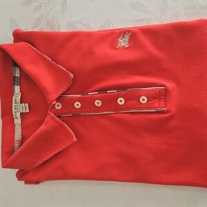 Burberry Polo Shirt, Size L.